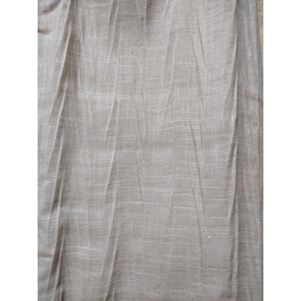 Weston‎ window curtain panel grommets Taupe 2 pack 50x78  Lightweight Textured